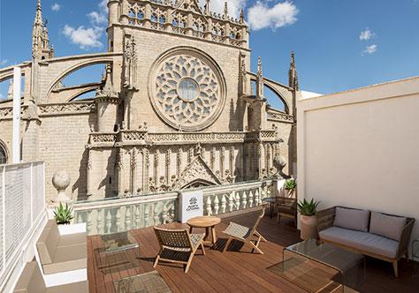 frecuentemente toma una foto Nutrición Puerta Catedral Suites & Apartments - Apartamentos turísticos en el centro  de Sevilla